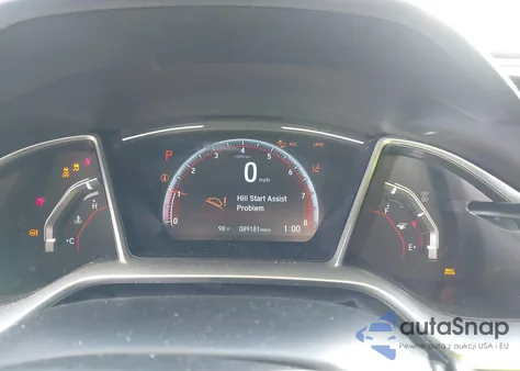 2020 Honda Civic Sport z USA, uszkodzony, nr VIN 2HGFC2F89LH542662